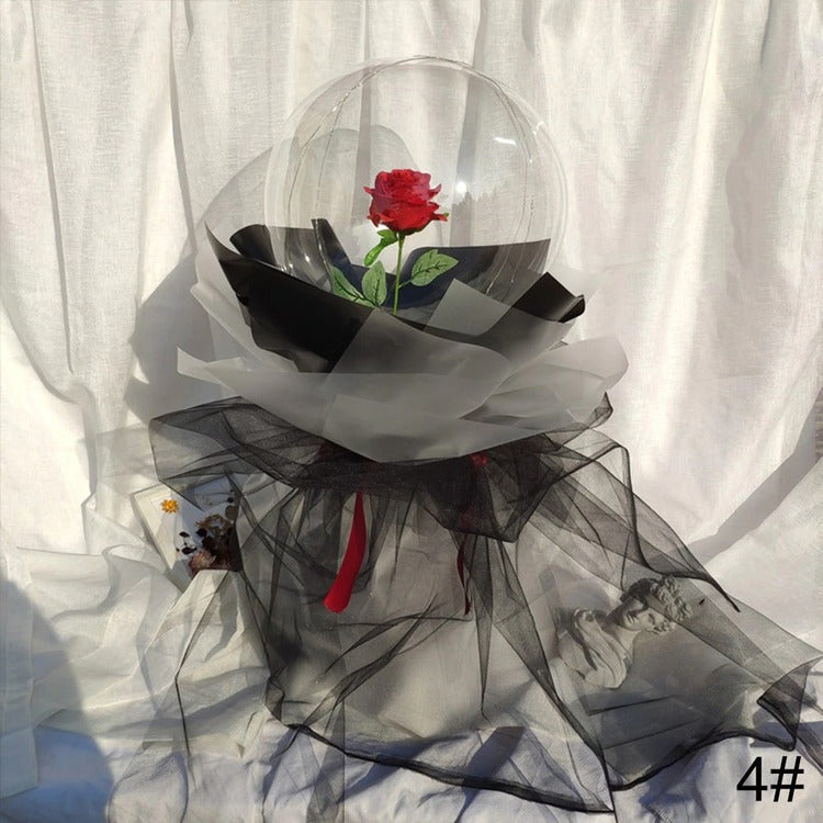 (Limited Offer)LED Luminous Balloon Rose Bouquet