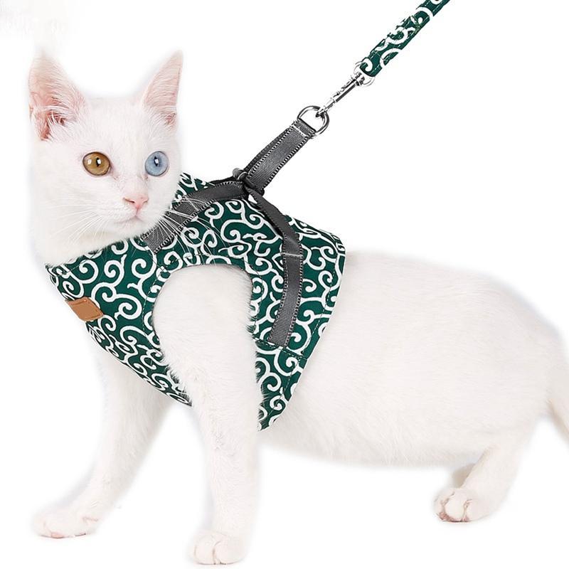 Cat Vest Harness and Leash Set